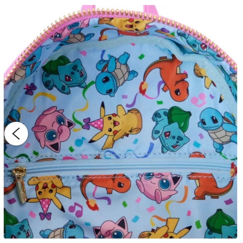 Loungefly Pokémon Characters Pink Cake Exclusive Mini Backpack - Picture 5 of 12